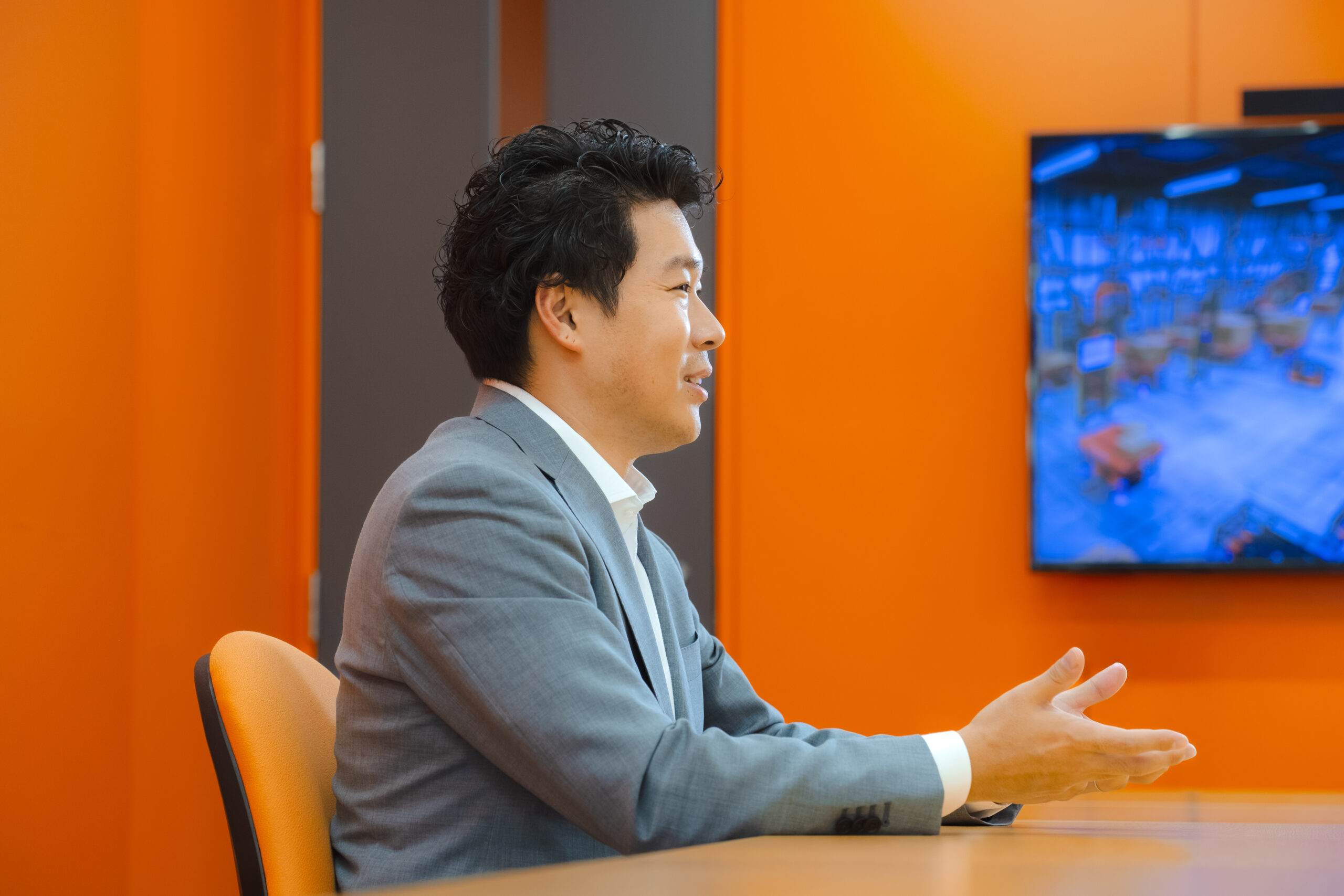 「展示会やアワードで実感する、現場の生の声と「繋がり」の価値」について語る株式会社Mujin  荒瀬 勇 氏